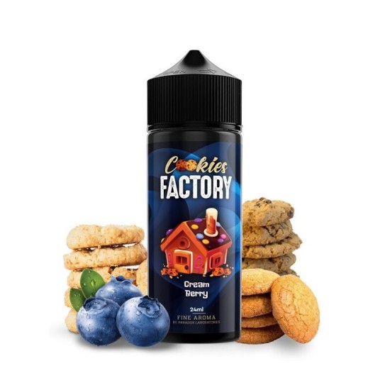 Cookies Factory Flavour Shot Cream Berry 120ml