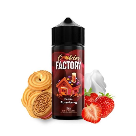 Cookies Factory Flavour Shot Cream Strawberry 120ml