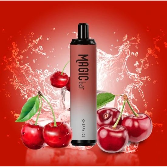 Magic Bar 4000puffs Cherry Ice 0% NICOTINE
