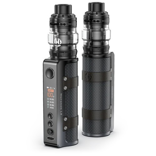 Aspire Huracan LX Gun Metal Box Mod Kit 6ml με Ενσωματωμένη Μπαταρία