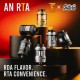 AN RTA 3.5/4.5ml 25mm - Thunder Cloud x Coilturd