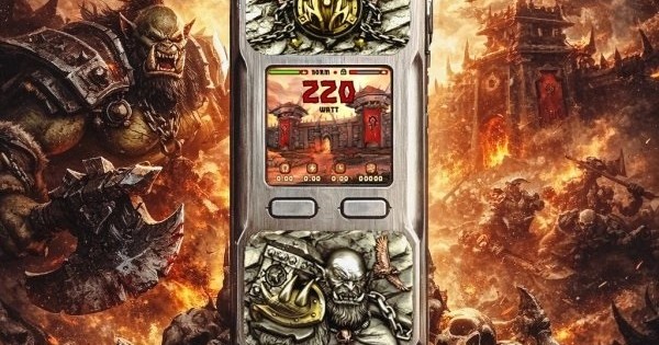 Rayden 220W Orgrim Limited Edition Mod – BD Vape