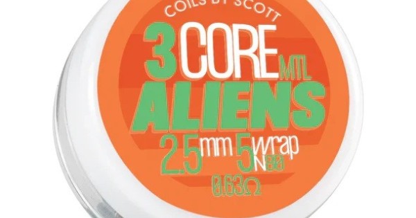 MTL Alien Clapton 0.63Ω Ni80 (2pcs) - Coils by Scott