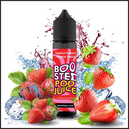 Blackout Boosted Pod Juice Strawberry Ice Flavorshot 60ml