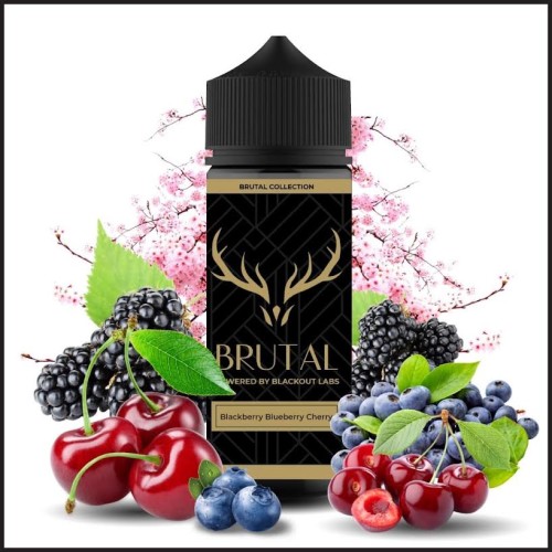 BLACKOUT Flavorshot Brutal Blackberry Blueberry Cherry 120ml