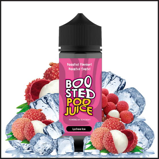 Blackout Boosted Pod Juice Lychee Ice Flavorshot 120ml