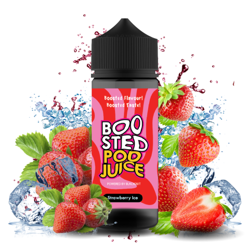 Blackout Boosted Pod Juice Strawberry Ice Flavorshot 120ml