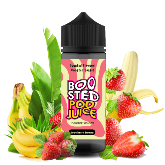 Blackout Boosted Pod Juice Strawberry Banana Flavorshot 120ml