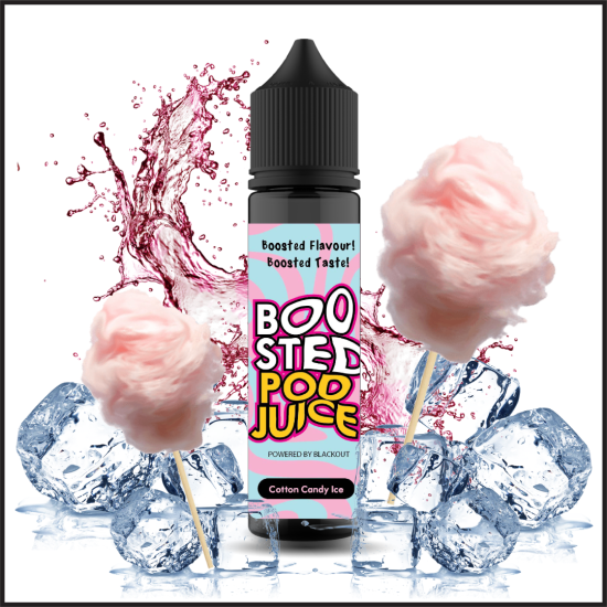 Blackout Boosted Pod Juice Cotton Candy Ice Flavorshot 60ml