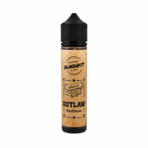 BLACKOUT Flavor Shot Tobacco Collection Outlaw Red Man 60ml