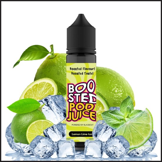 Blackout Boosted Pod Juice Lemon Lime Ice Flavorshot 60ml