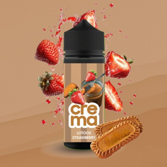 BLACKOUT Flavorshot Crema - Lotoos Strawberry 120ml