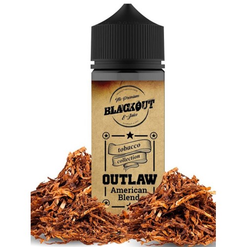 BLACKOUT Flavor Shot Tobacco Collection Outlaw American Blend 120ml