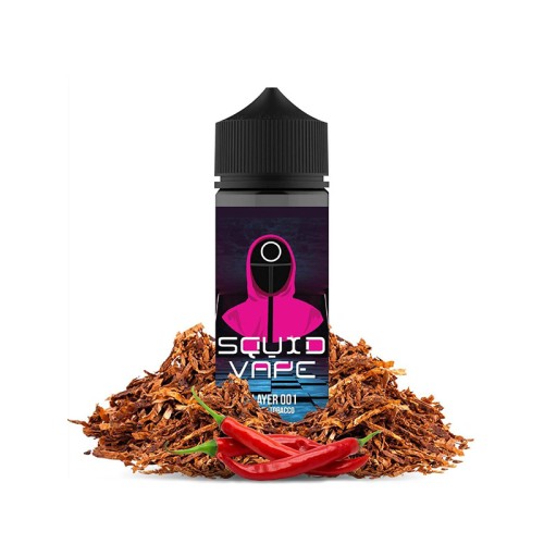 BLACKOUT Squid Vape Player 001 Spiced Tobacco 120ml  