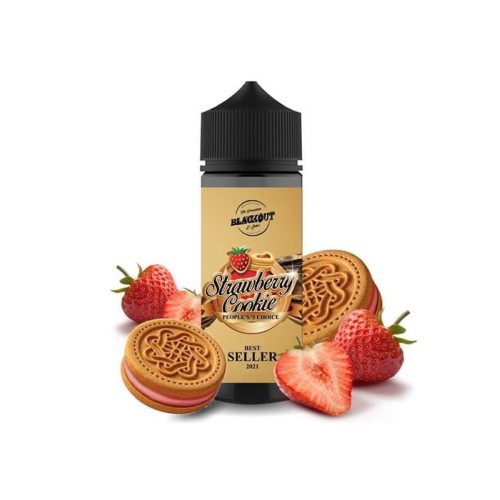 BLACKOUT Flavor Shot Strawberry Cookie 120ml