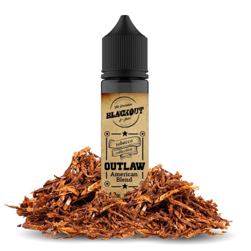 BLACKOUT Flavor Shot Tobacco Collection Outlaw American Blend 60ml