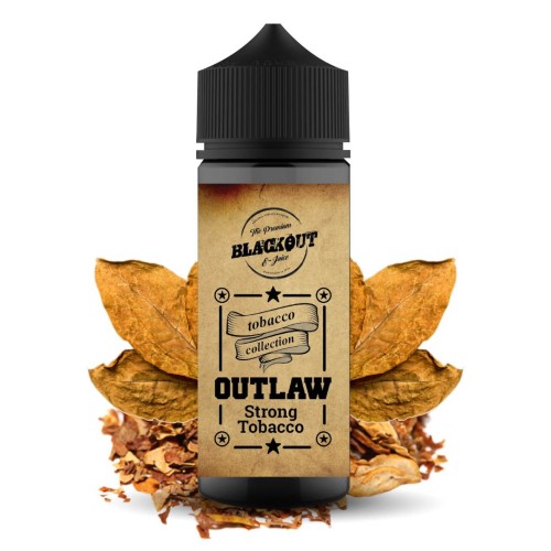 BLACKOUT Outlaw Flavor Shot Strong Tobacco 120ml