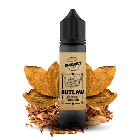 BLACKOUT Flavor Shot Outlaw Strong Tobacco 60ml