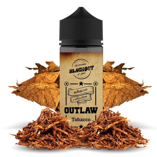 BLACKOUT Flavor Shot Outlaw Tobacco 120ml