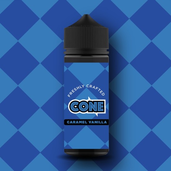 BLACKOUT Flavorshot Cone 120ml - Caramel Vanilla