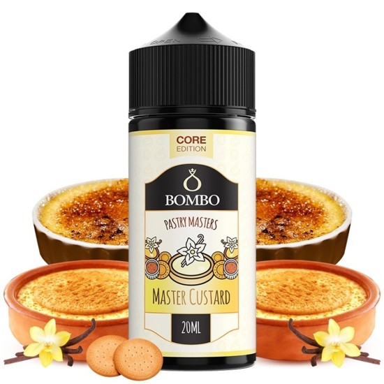 BOMBO PASTRY MASTERS MASTER CUSTARD CORE EDITION 20ML/120ML FLAVORSHOT