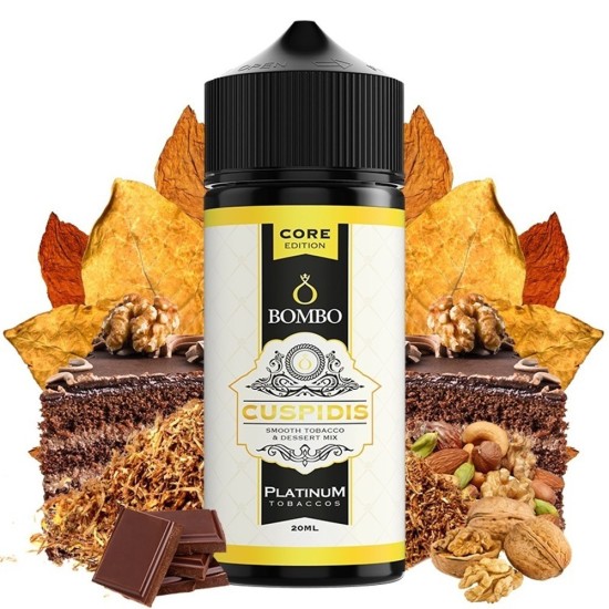 BOMBO PLATINUM TOBACCOS CUSPIDIS CORE EDITION 20ML/120ML FLAVORSHOT