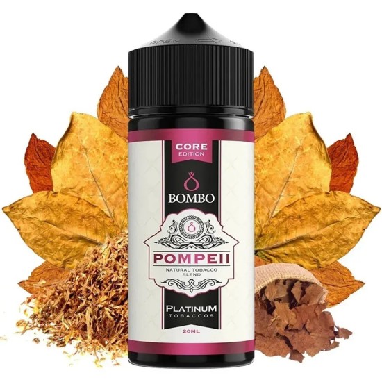 BOMBO PLATINUM TOBACCOS POMPEII CORE EDITION 20ML/120M FLAVORSHOT