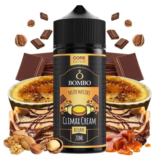 BOMBO PASTRY MASTERS CLIMAX CREAM CORE EDITION 20ML/120ML FLAVORSHOT