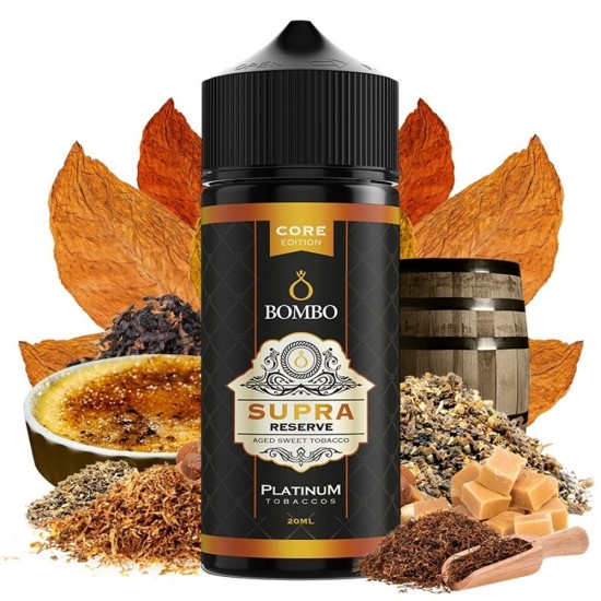 BOMBO PLATINUM TOBACCOS SUPRA RESERVE 20ML/120ML FLAVORSHOT