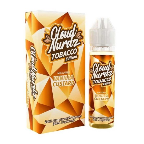 Cloud Nurdz Vanilla Custard Tobacco 20ml/60ml (Made in USA)