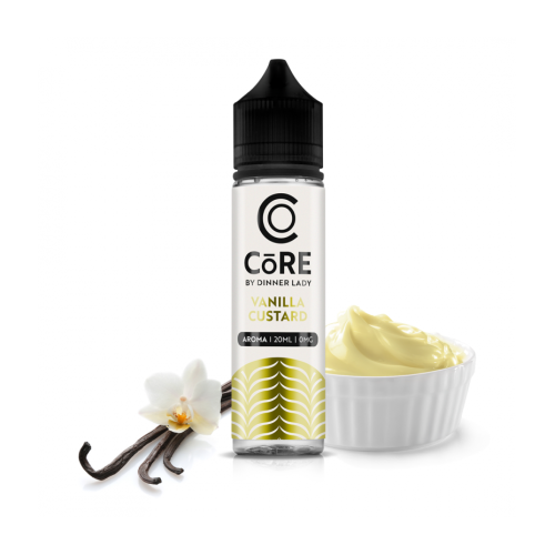 Dinner Lady Core Flavour Shot Vanilla Custard 60ml