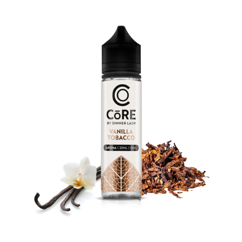 Dinner Lady Core Flavour Shot Vanilla Tobacco 60ml