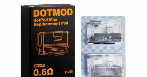 Cartridges DotPod Max 0.6/1.0Ω 5ml (1pcs) - Dotmod