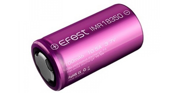 EFEST 18350 700MAH BATTERY