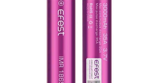 Efest 18650 3000mAh 35A flat top (1τμχ)