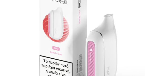 FLONQ Max 600 Puffs - Bubblegum
