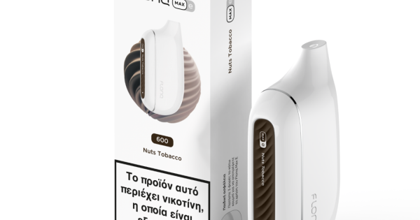 FLONQ Max 600 Puffs - Nuts Tobacco