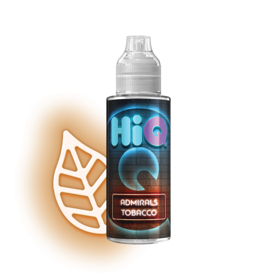 HiQ Admirals Tobacco 20ml/120ml (Καπνός) (Flavour Shots)