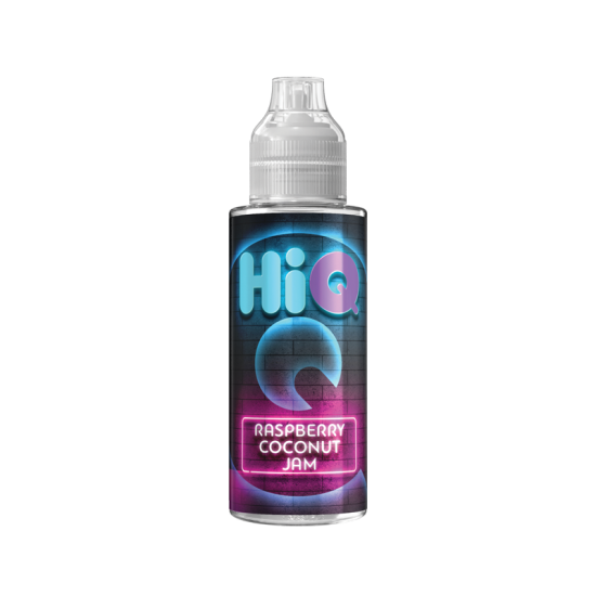 HiQ Raspberry Coconut Jam 20ml/120ml (Μαρμελάδα, Βατόμουρο & Καρύδα) (Flavour Shots)