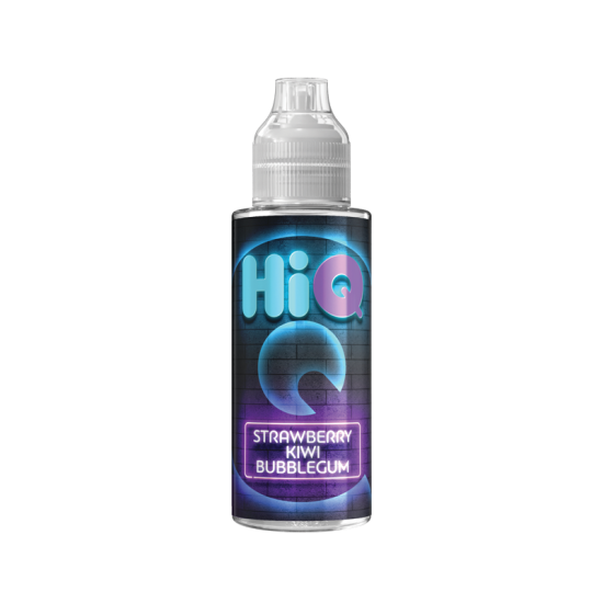 HiQ Strawberry Kiwi Bubblegum 20ml/120ml (Τσιχλόφουσκα, Φράουλα & Ακτινίδιο) (Flavour Shots)