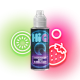 HiQ Strawberry Kiwi Bubblegum 20ml/120ml (Τσιχλόφουσκα, Φράουλα & Ακτινίδιο) (Flavour Shots)