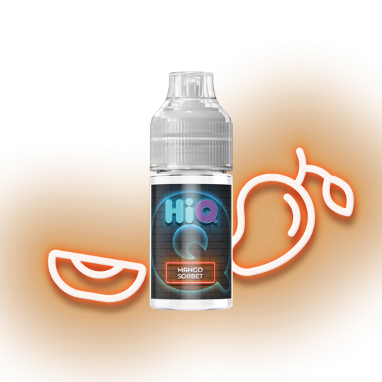 HiQ Mango Sorbet 6ml/30ml (Παγωτό Σορμπέ & Μάνγκο) (Flavour Shots)