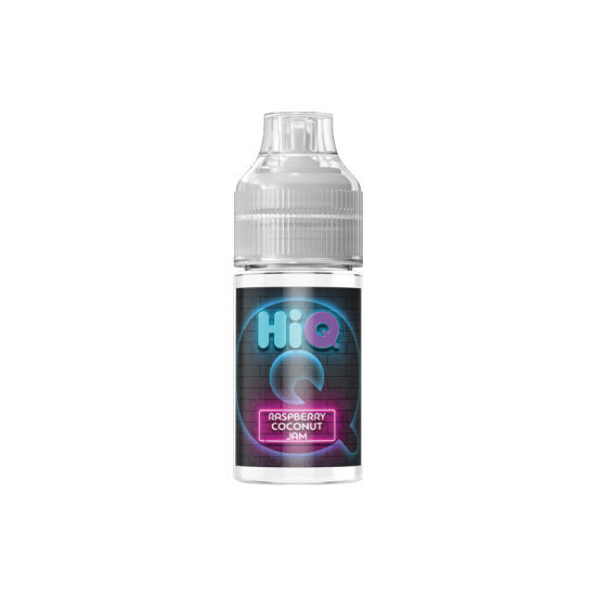 HiQ Raspberry Coconut Jam 6ml/30ml (Μαρμελάδα, Βατόμουρο & Καρύδα) (Flavour Shots)