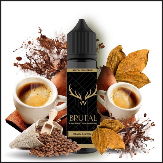 BLACKOUT Flavorshot Brutal Tobacco Espresso 60ml