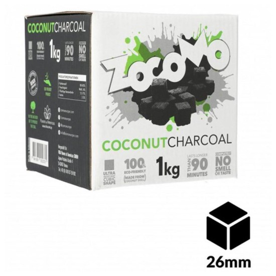 ZocoMo Κάρβουνο Καρύδας 26mm 1kg