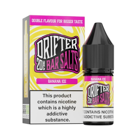 Drifter - Banana Ice 10ml 20mg Nic Salts