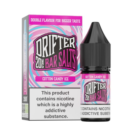 Drifter - Cotton Candy Ice 10ml 20mg Nic Salts