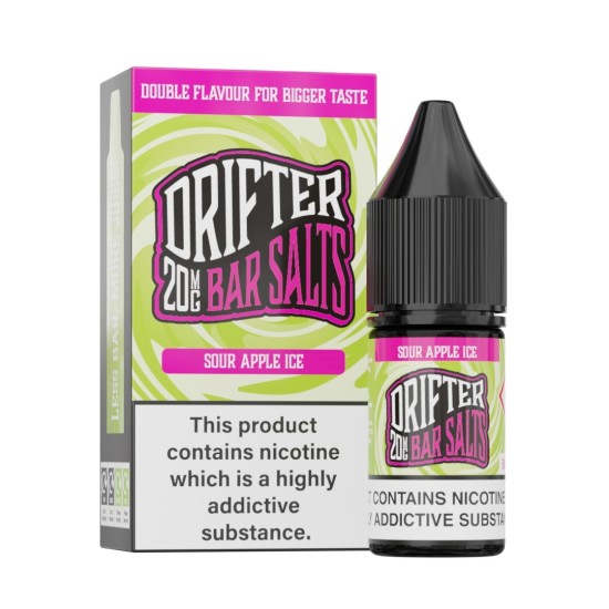 Drifter - Sour Apple Ice 10ml 20mg Nic Salts
