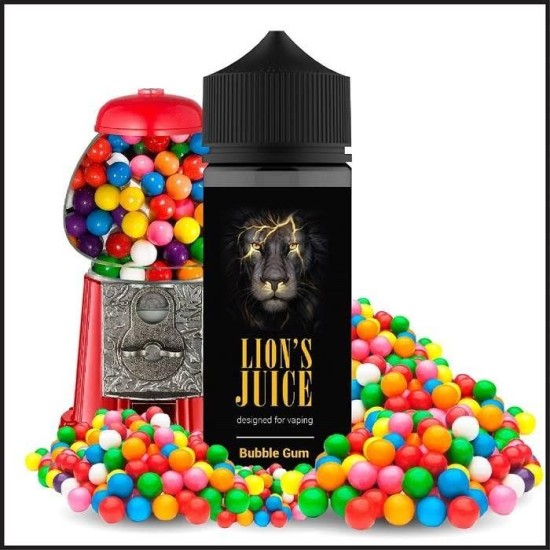 Lion's Juice Shot Bubble Gum 100ml