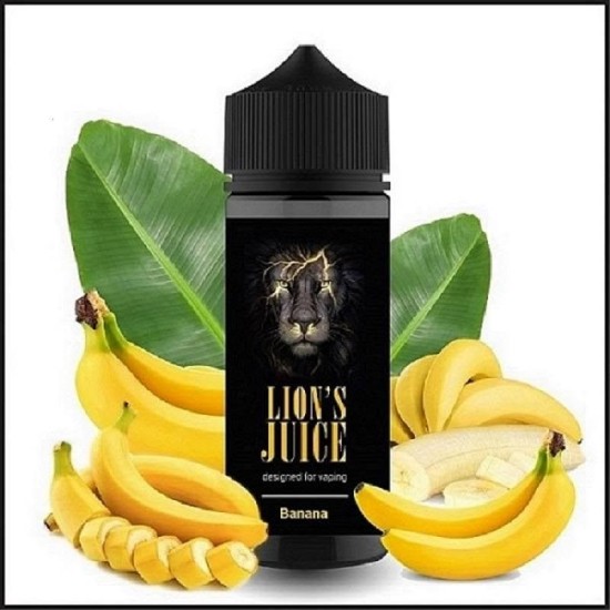 Lion's Juice Shot Banana 100ml